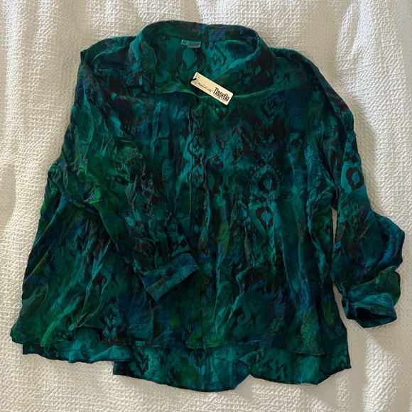 Tianello silk blouse - Picture 3 of 3